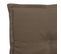 Coussin De Banc De Jardin Taupe 200x50x3 Cm Tissu Oxford