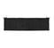 Coussin De Banc De Jardin Noir 180x50x3 Cm Tissu Oxford