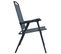 Chaises De Jardin Pliables 2 PCs Textilène Gris