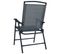 Chaises De Jardin Pliables 2 PCs Textilène Gris