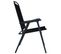 Chaises De Jardin Pliables 2 PCs Textilène Noir