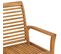 Banc De Jardin 112 Cm Bois De Teck Solide