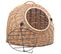 Cage De Transport Pour Chats 45x35x35 Cm Saule Naturel