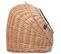 Cage De Transport Pour Chats 60x45x45 Cm Saule Naturel