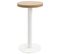 Table De Bistro Marron Clair 40 Cm Mdf