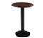 Table De Bistro Marron Foncé 50 Cm Mdf