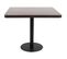 Table De Bistro Marron Foncé 80x80 Cm Mdf