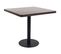 Table De Bistro Marron Foncé 80x80 Cm Mdf