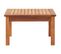 Table Basse De Jardin 60x60x36 Cm Bois Solide D'acacia