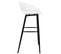 Chaises De Bar Lot De 2 Blanc