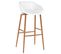 Chaises De Bar Lot De 2 Blanc