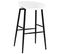 Chaises De Bar Lot De 4 Blanc