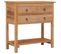 Buffet 78x35x80 Cm Bois De Teck Massif