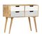 Buffet 85 X 40 X 71 Cm Bois De Manguier Massif