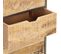 Chiffonnier 45x30x105 Cm Bois De Manguier Massif