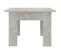 Table Basse Gris Béton 100x60x42 Cm Aggloméré