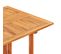 Table Pliable De Jardin Papillon 150x90x75 Cm Bois Teck Solide