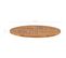 Dessus De Table Bois De Teck Solide Rond 2,5 Cm 90 Cm