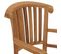 Chaises De Jardin 2 PCs Bois De Teck Solide