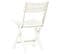 Chaises De Jardin Pliables 2 PCs Plastique Blanc