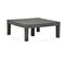 Table Basse De Jardin Durable - 78x78x31 Cm - Gris Anthracite