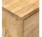 Table De Chevet 40x35x55 Cm Bois De Manguier Solide