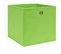 Boîtes De Rangement 4 PCs Vert 32x32x32 Cm Tissu