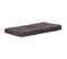 Coussins De Plancher De Palette 2 PCs Coton Anthracite