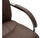 Chaise De Bureau Cantilever Marron Similicuir