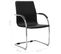 Chaise De Bureau Cantilever Noir Similicuir