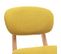 Tabourets De Bar Lot De 2 Jaune Moutarde Tissu