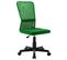 Chaise De Bureau Vert 44x52x100 Cm Tissu En Maille