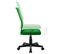 Chaise De Bureau Vert 44x52x100 Cm Tissu En Maille