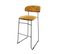 Tabouret De Bar Design Mundo Revêtement En Velours Ignifuge Vert -