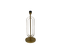 Lampe De Table - Métal - Or - 20x20x55 Cm