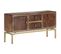 Buffet 120x29x60 Cm Bois De Manguier Massif