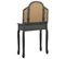 Coiffeuse Et Tabouret Gris 65x36x128 Cm Bois De Paulownia Mdf