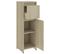 Armoire De Salle De Bain Chêne Sonoma 30x30x95 Cm Aggloméré