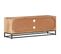 Meuble TV 110x30x40 Cm Bois D'acacia Massif