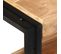 Meuble TV 90x30x40 Cm Bois D'acacia Solide