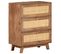 Buffet 61x35x76 Cm Bois De Manguier Massif