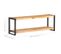 Meuble TV 120x30x40 Cm Bois D'acacia Massif