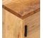 Buffet 116x35x75 Cm Bois De Manguier Massif