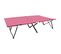 Chaise Longue Pliable 2 Places Rose Acier