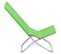 Chaises De Plage Pliables 2 Pièces Vert Tissu