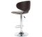 Tabourets De Bar 2 PCs Marron Similicuir