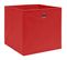 Boîtes De Rangement 4 PCs Tissu Intissé 28x28x28 Cm Rouge