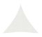 Voile D'ombrage 160 G/m² Blanc 3x4x4 M Pehd