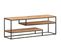 Meuble TV 130x30x45 Cm Bois D'acacia Massif