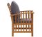 Chaises De Jardin Avec Coussins 2 PCs Bois D'acacia Massif